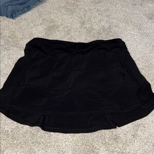 lululemon athletica Black Mini Skirt